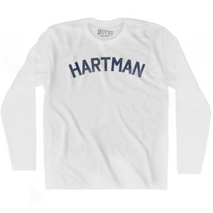 HARTMAN Adult Cotton Long Sleeve T-shirt - White
