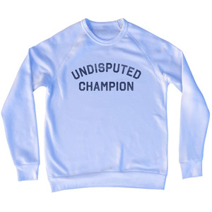 Undisputed Champion Adult Tri-Blend Sweatshirt - White