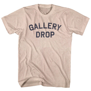 Gallery Drop Adult Tri-Blend T-shirt - Sand