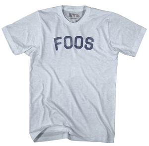 Adult X-Large - Foos Adult Cotton T-shirt - White - Final Sale Z481