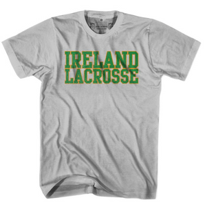YOUTH X-Small - Ireland Lacrosse Nation T-shirt - Cool Grey - Final Sale Z481