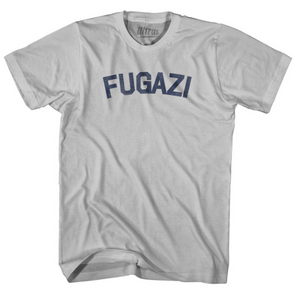 Adult Medium - Fugazi Adult Cotton T-shirt - Cool Grey - Final Sale Z5