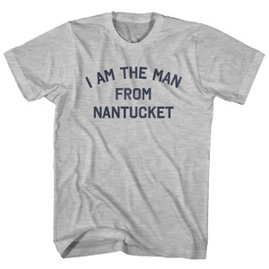 I Am The Man From Nantucket Youth Cotton T-shirt - Grey Heather I Am The Man From Nantucket Youth Cotton T-shirt - Grey Heather