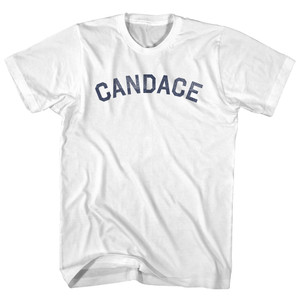 Candace Adult Cotton T-shirt - White