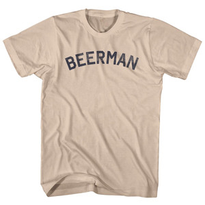 Beerman Adult Cotton T-shirt - Creme