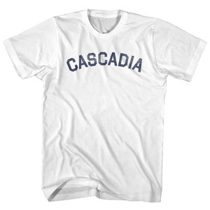 Cascadia Adult Cotton T-shirt - White