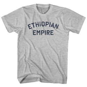 Ethiopian Empire Youth Cotton T-shirt - Grey Heather