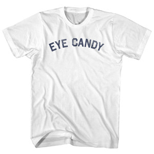 Eye Candy Adult Cotton T-shirt - White