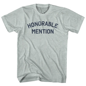 Honorable Mention Adult Tri-Blend T-shirt - Athletic Cool Grey