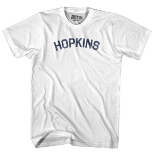 HOPKINS Womens Cotton Junior Cut T-Shirt - White