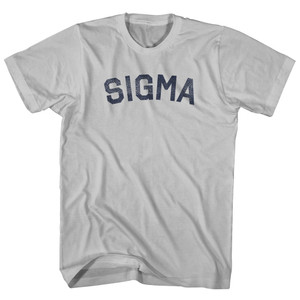 Sigma Adult Cotton T-shirt - Cool Grey