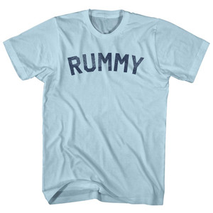 Rummy Adult Cotton T-shirt - Light Blue