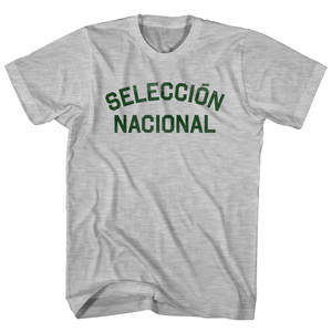 Seleccion Nacional Hunter Green Test Womens Cotton Junior Cut T-Shirt - Grey Heather
