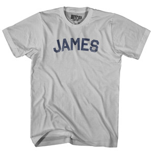 JAMES Adult Cotton T-shirt - Cool Grey
