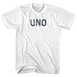 Uno Adult Cotton T-shirt - White
