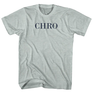 CHRO Adult Tri-Blend T-shirt - Athletic Cool Grey