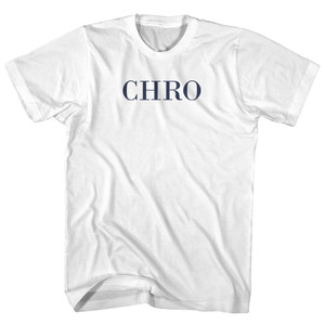 CHRO Womens Cotton Junior Cut T-Shirt - White