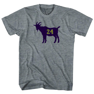 Goat 24 - Applied Multiply effect in Athletic Grey Youth Tri-Blend T-shirt - Athletic Grey