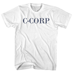 C-CORP Adult Cotton T-shirt - White