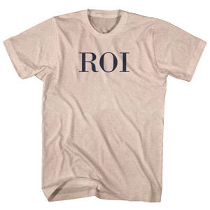 ROI Adult Tri-Blend T-shirt - Sand