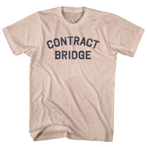 Contract Bridge Adult Tri-Blend T-shirt - Sand
