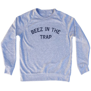 Beez in the Trap Adult Tri-Blend Sweatshirt - Grey Heather