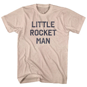 Little Rocket Man Adult Tri-Blend T-shirt - Sand