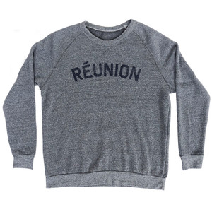 Reunion Adult Tri-Blend Sweatshirt - Athletic Grey