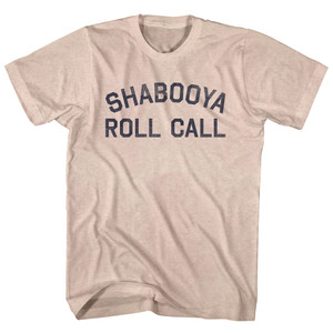 Shabooya Roll Call Adult Tri-Blend T-shirt - Sand