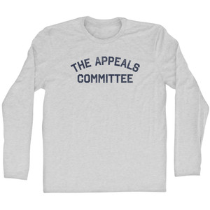The Appeals Committee Adult Cotton Long Sleeve T-shirt - Grey Heather