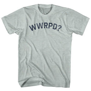 What Would Ron Paul Do Adult Tri-Blend T-shirt - Athletic Cool Grey