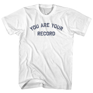 You Are Your Record Youth Cotton T-shirt - White