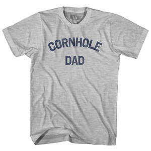 Cornhole Dad Youth Cotton T-shirt - Grey Heather Cornhole Dad Youth Cotton T-shirt - Grey Heather