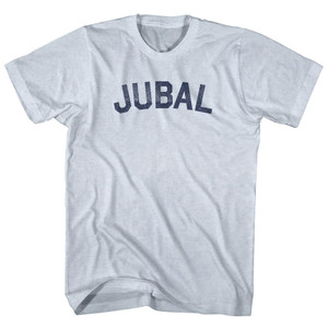 Jubal Adult Tri-Blend T-shirt - Athletic White