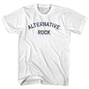Alternative Rock Womens Cotton Junior Cut T-Shirt - White