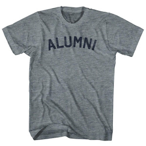 Alumni Womens Tri-Blend Junior Cut T-Shirt - Athletic Grey