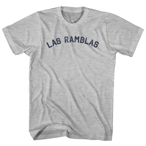 Las Ramblas Youth Cotton T-shirt - Grey Heather
