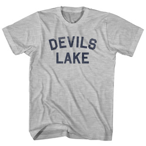 Devils Lake Youth Cotton T-shirt - Grey Heather