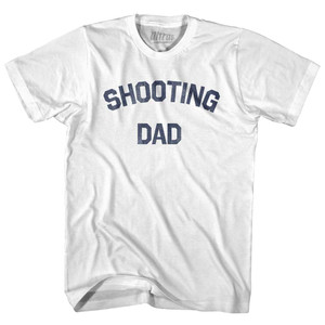 Shooting Dad Youth Cotton T-shirt - White