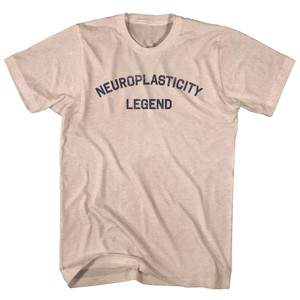 Neuroplasticity Legend Adult Tri-Blend T-shirt - Sand