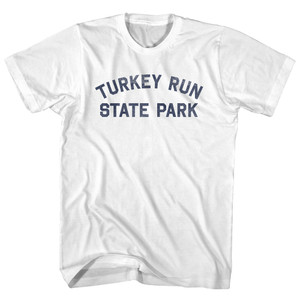 Turkey Run State Park Youth Cotton T-shirt - White
