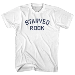 Starved Rock Youth Cotton T-shirt - White