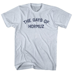 The Gays Of Hormuz Adult Tri-Blend T-shirt - Athletic White