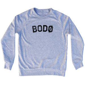 Bodo (Black Art) Adult Tri-Blend Sweatshirt - Grey Heather