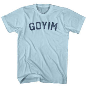 Goyim Adult Cotton T-shirt - Light Blue