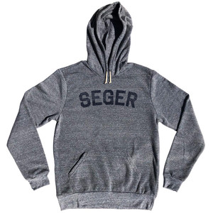 Seger Cotton-Poly Blend Hoodie - Athletic Grey