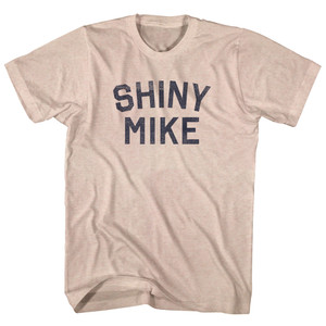 Shiny Mike Adult Tri-Blend T-shirt - Sand