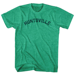 Huntsville Adult Tri-Blend T-shirt - Athletic Green
