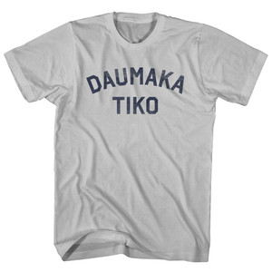 Daumaka Tiko Adult Cotton T-shirt - Cool Grey