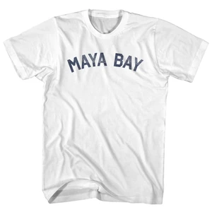 Maya Bay Adult Cotton T-shirt - White